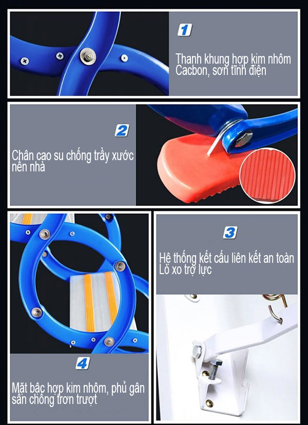 thiết kế thang xếp thông minh